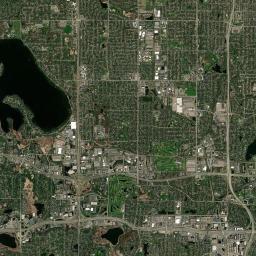 Golden Valley Satellite Map