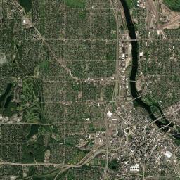 Minneapolis Satellite Map