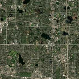 Little Canada Satellite Map