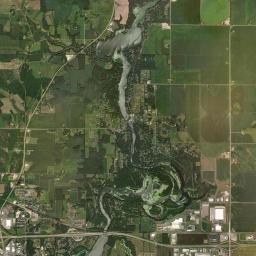 Dunn County Satellite Map