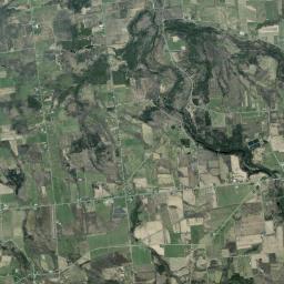 Thayer Corners New York Satellite Map