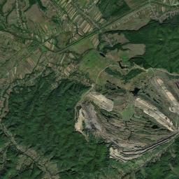 Comuna Câlnic Satellite Map