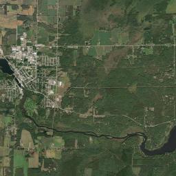 Oconto Falls Satellite Map