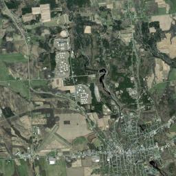 Malone Junction New York Satellite Map