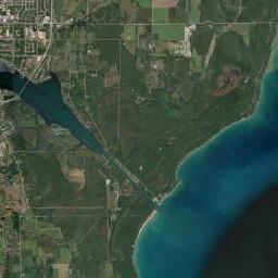Door County Satellite Map