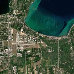 Grand Traverse County Satellite Map