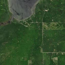 Hubbard Lake Satellite Map