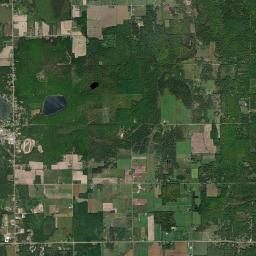 Alcona County Satellite Map