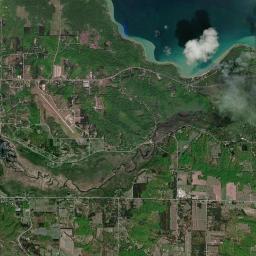 Benzie County Satellite Map