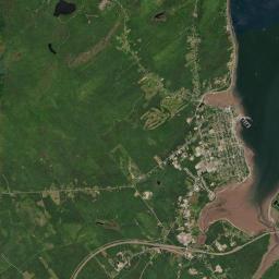 Digby Satellite Map