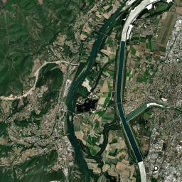 Rochemaure Satellite Map