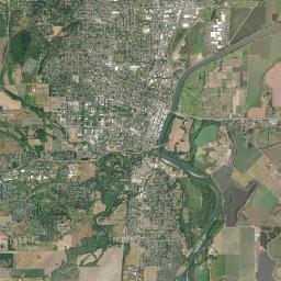 Corvallis Satellite Map