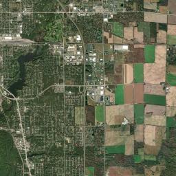 Whiting Satellite Map