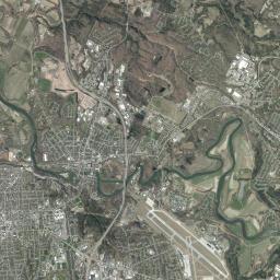 Burlington Satellite Map