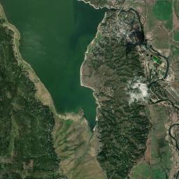 Cascade Satellite Map