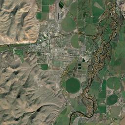 Challis Satellite Map