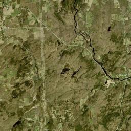 Russell New York Satellite Map