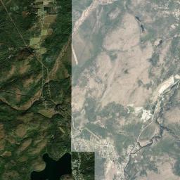 Trudeau New York Satellite Map