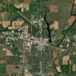 Huron Satellite Map