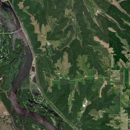 Alma Satellite Map