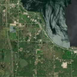 Houghton Lake Satellite Map