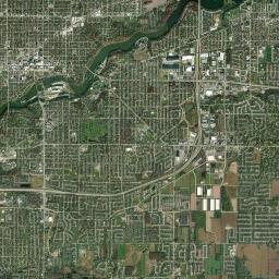Kimberly Satellite Map