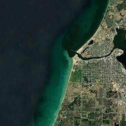 Manistee Satellite Map