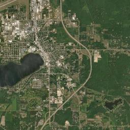 Cadillac Satellite Map