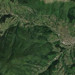 Turbe Satellite Map
