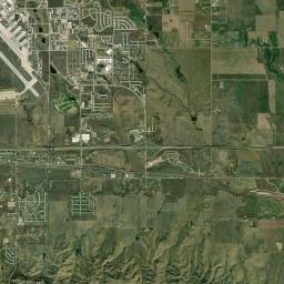 500 N Ellsworth Rd Box Elder SD Satellite Map
