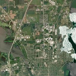 Oshkosh Satellite Map