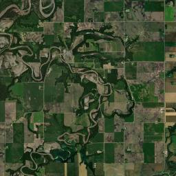 Blue Earth County Satellite Map