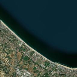 Riccione Satellite Map