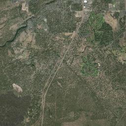 Deschutes River Woods Satellite Map