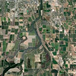 Devo Bridge, Idaho, America Satellite Map