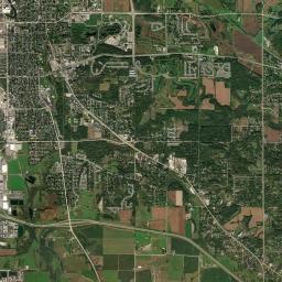 Olmsted County Satellite Map