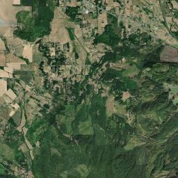 Lane County Satellite Map