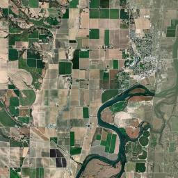 Nyssa Satellite Map