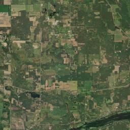 Marquette County Satellite Map