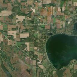 Green Lake County Satellite Map