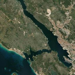 Grad Šibenik Satellite Map