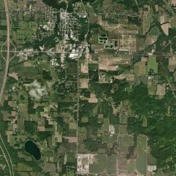 Oceana County Satellite Map