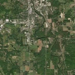Big Rapids Satellite Map