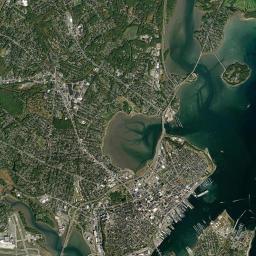 Portland Satellite Map