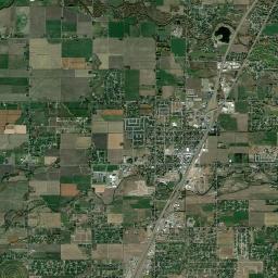 U.S. 20 Rigby ID 83442 America Satellite Map