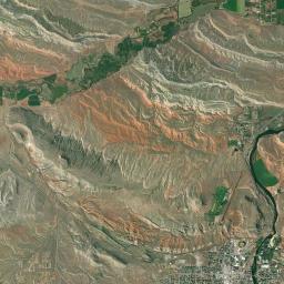 Thermopolis Satellite Map