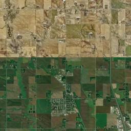 Minnehaha County Satellite Map