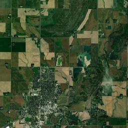 Luverne Satellite Map