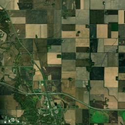 Interstate 90, Blue Earth, MN 56013, USA Satellite Map