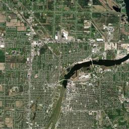 Bay City Satellite Map